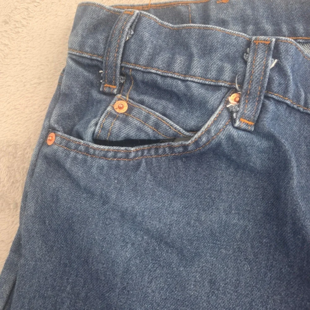 Vintage Levis 505 Orange Tab Jeans Mens 36x32 Medium Wash Straight 40505-0916